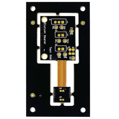 İyi fiyat 1 oz FR4 Sert Flex PCB 8 Katmanlı PCB 1mm Yeşil Kapak Filmi Beyaz çevrimiçi
