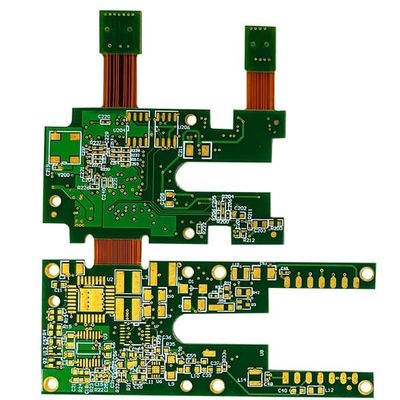 İyi fiyat 8L 1.2mm Sert Esnek PCB 1oz Baskılı Devre Kartları 85.19*73.3mm çevrimiçi