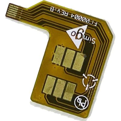 İyi fiyat 4 Katmanlar FR4 Sertleştirici Kapak Filmi Sarı PCB Kartı 0.8mm Serigrafi Yok çevrimiçi