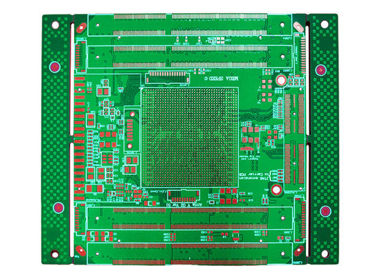İyi fiyat 1oz HDI PCB Yeşil 16 Katmanlı PCB ENIG Kartı S1000-2M 124*101mm çevrimiçi