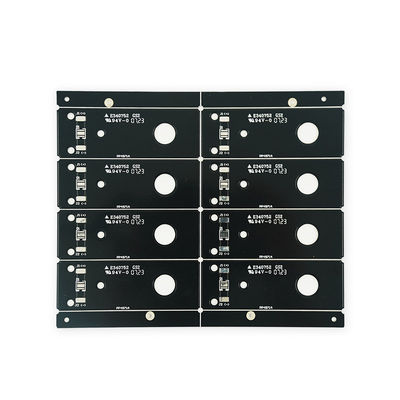 İyi fiyat Otomobil Alüminyum PCB Kartı 1 Katmanlı PCB Kaplama HASL Siyah / Beyaz çevrimiçi