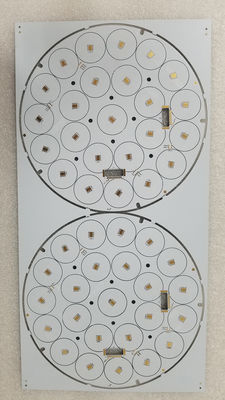 İyi fiyat Akıllı LED Ürün için 1L Alüminyum Devre Kartı 1OZ 1.6mm Beyaz Soldermask çevrimiçi