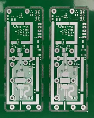 İyi fiyat WL-CT338 seramik substrat materail 0.55mm daldırma parçası ile 2 katmanlı yüksek frekanslı PCB çevrimiçi