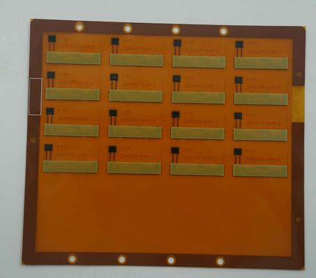 İyi fiyat 1 katmanlı esnek basılı devre panosu 0.13mm kalınlığı FR4 sertleştirici ile daldırma altını çevrimiçi