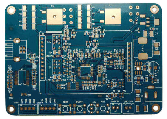 İyi fiyat Hızlı Sinyal İletimli Yüksek Frekanslı PCB, 1OZ Yüksek Tg Tablo Kalınlığı 1.0-2.0mm 8 LATER çevrimiçi