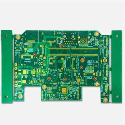 İyi fiyat Sert Çok Katmanlı PCB ENIG 12 Katmanlı PCB Devre Kartı Yeşil Beyaz çevrimiçi