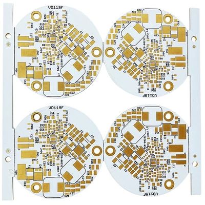 İyi fiyat ENIG 2 Katmanlı alüminyum PCB Elektronik Sert PCB Malzemesi 1.55mm çevrimiçi