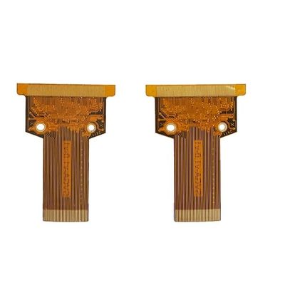 İyi fiyat 2 Katmanlı Esnek PCB Devre Kartı 1oz 0.3mm Sarı Kapak Filmi çevrimiçi