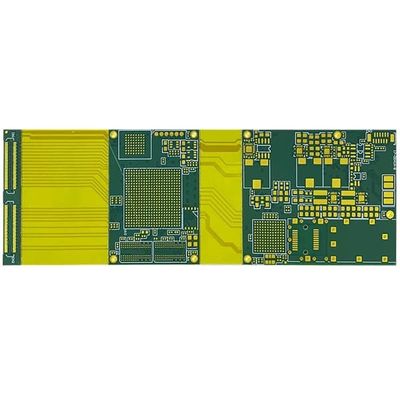İyi fiyat FR4 Esnek 8 Katmanlı PCB Üretimi Yeşil Kapak Filmi 1.65mm çevrimiçi