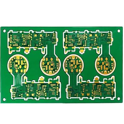 İyi fiyat 6 Katmanlı Özel Sert Flex PCB 0.9mm Yeşil Serigrafi Yok 151.5*88.74mm çevrimiçi