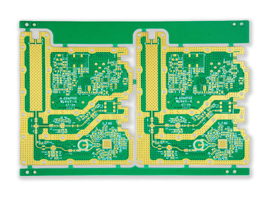 İyi fiyat ENIG 6L Rogers PCB RO4003C+KB6160A 0.25mm Minimum Delik 104.53*154.55mm çevrimiçi