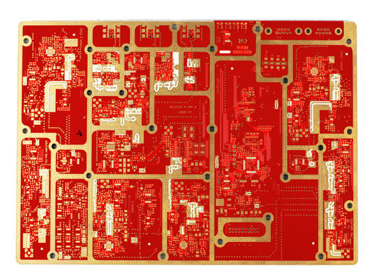 İyi fiyat 6 Katmanlı PCB Yüksek Frekanslı ENIG FR4 Rogers Baskılı Devre Kartı çevrimiçi