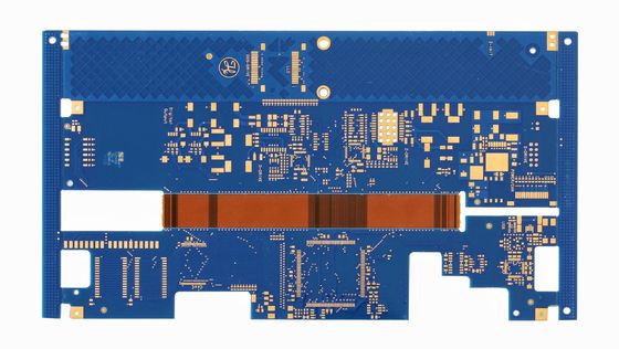 İyi fiyat 6 Katmanlı Sert Esnek Sert PCB ENIG Tıbbi Ekipman PCB FR4+PI+NFPP çevrimiçi