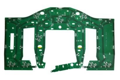 İyi fiyat 2 Katmanlı Sert Flex PCB Daldırma Kalay Yeşil Devre Kartı 0.8mm çevrimiçi