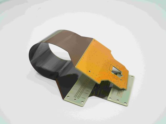 İyi fiyat 12 katmanlı 1OZ bakırlı sert esnek PCB ve yüksek TG malzeme raylı kör delik çevrimiçi