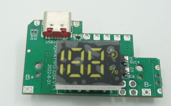 İyi fiyat 22.5W güç bankası Lityum pil ile PCBA Güç ve mobil şarj cihazı için sert PCB kaynağı çevrimiçi