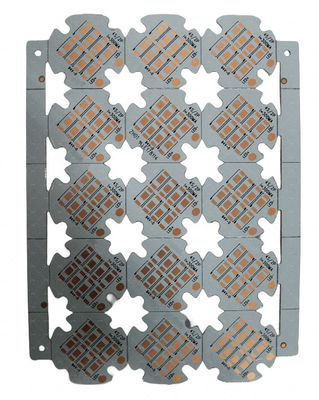 İyi fiyat LED Alüminyum PCB Board 1oz OSP ve EING Beyaz Soldermask Işıklandırma Uygulamaları için çevrimiçi