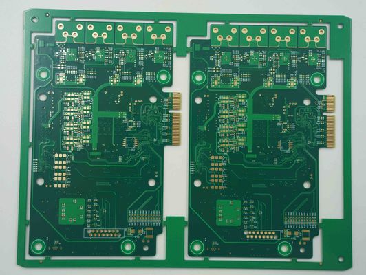 İyi fiyat 8 Katmanlı PCB Devre Kartı IT180A FR4 ve Tıbbi Cihazlar İçin Altın Parmak Teknolojisi çevrimiçi
