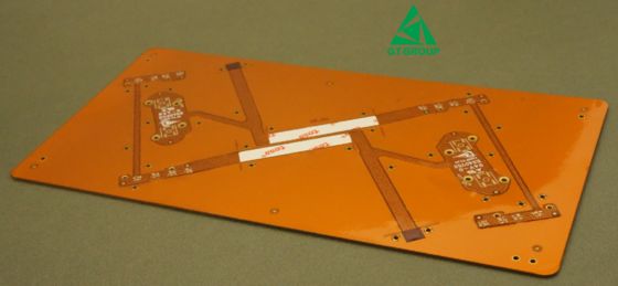 İyi fiyat 2L Flexible PCB Board with 0.1mm Min. Line Spacing and 0.1-0.5mm Board Thickness çevrimiçi