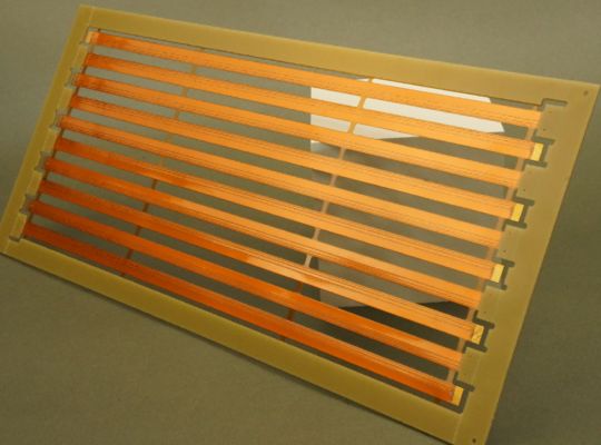 İyi fiyat 2 Layer PI Flexible PCB Board With Immersion Gold And Coverlay Customizable Options çevrimiçi